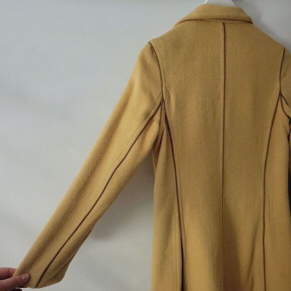 DKNY Camel Wool Coat (XS?) - Picture 13 of 15